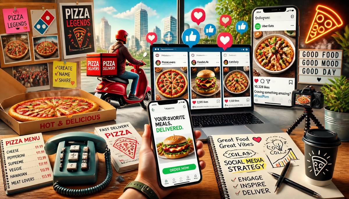 Impact of Social Media on Delivery Service Branding and Marketing
