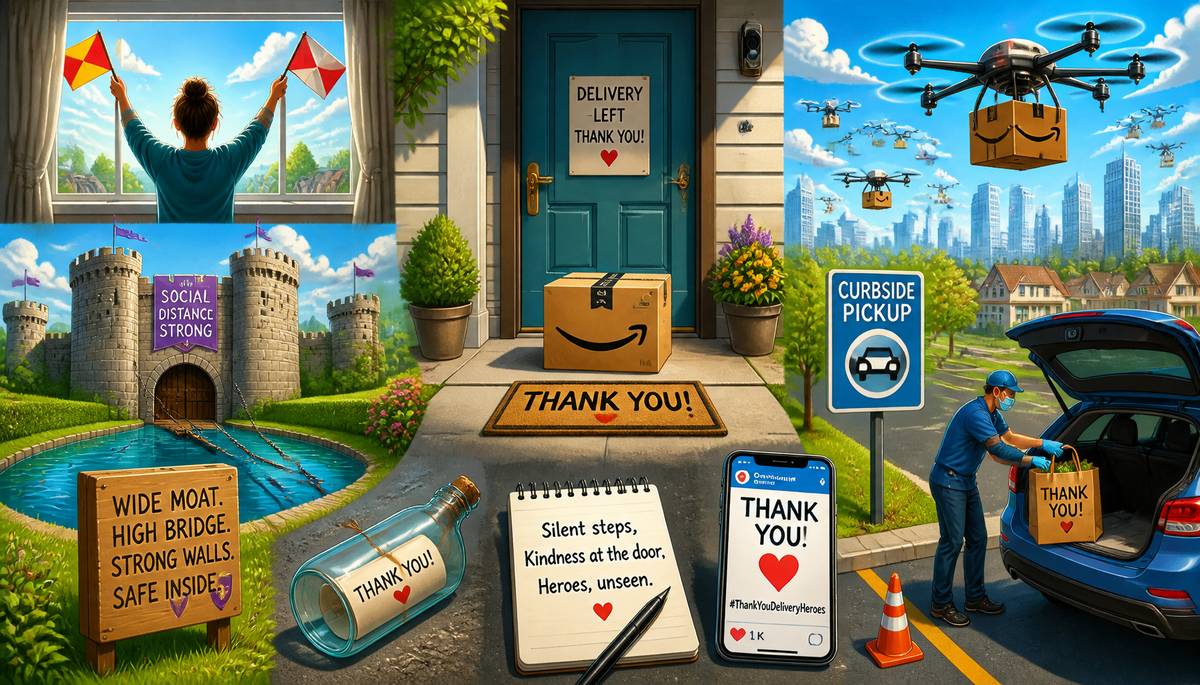 Adapting to Pandemic Challenges: Contactless Deliveries and Beyond
