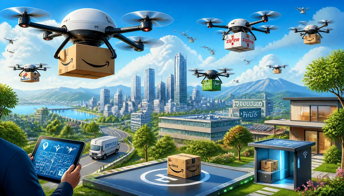 Revolutionizing Package Delivery: How Drones Are Transforming the Transport and Delivery Industry