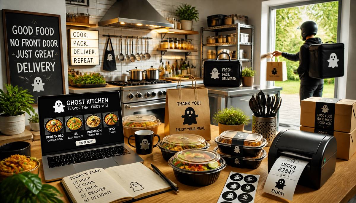 Hauntingly Good Eats: Setting Up Your Home-Based Ghost Kitchen