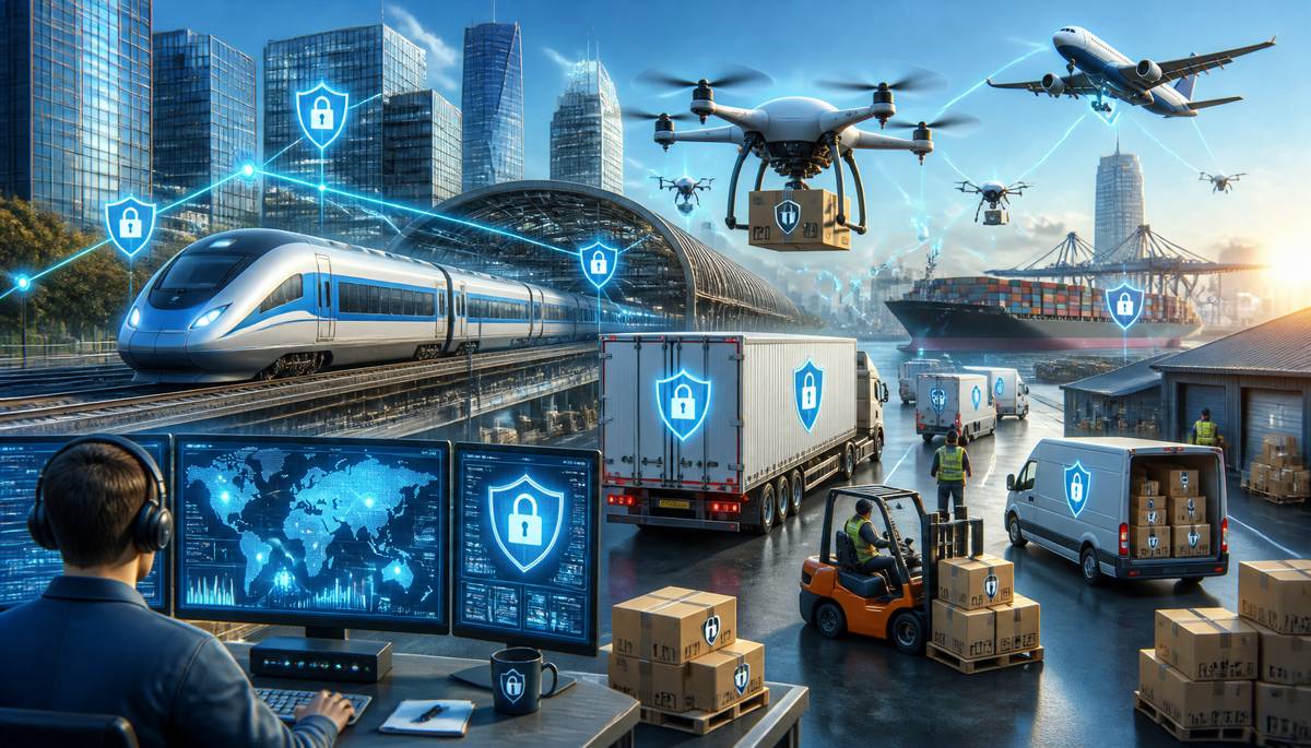 Ensuring Cybersecurity in Modern Transport and Delivery Networks