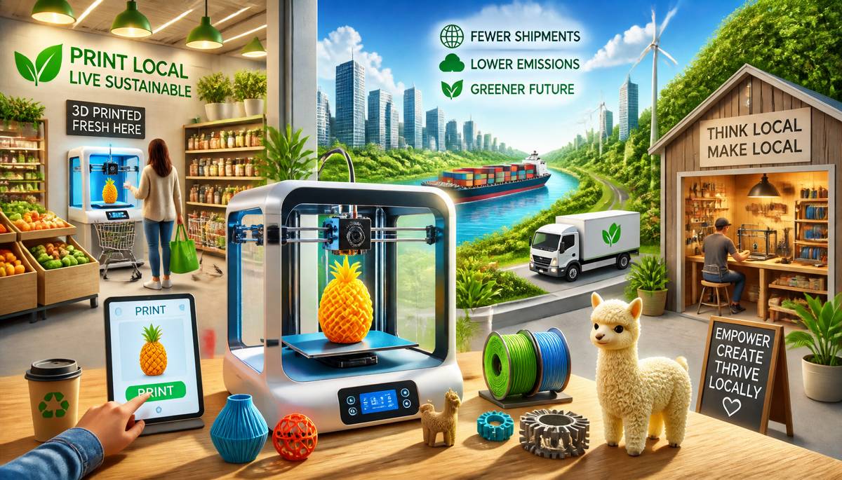 Role of 3D Printing in Reducing Transport of Goods