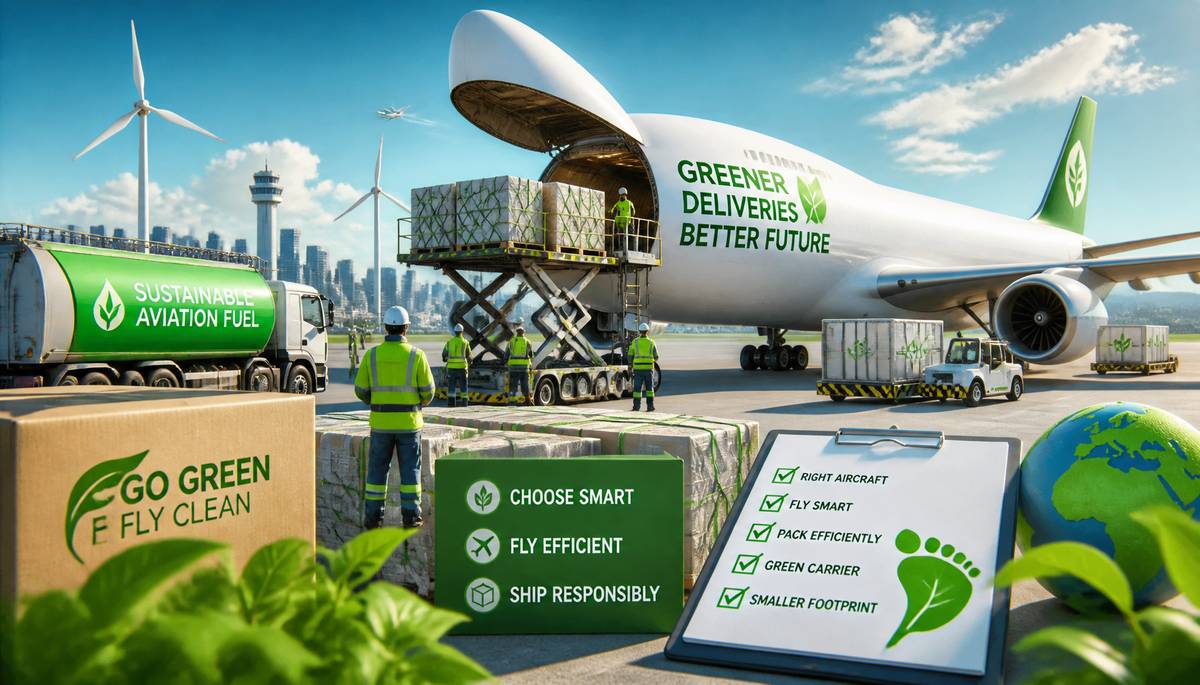 Reducing Carbon Footprint in Air Cargo Transport: A Guide to Saving the Planet One Shipment at a Time