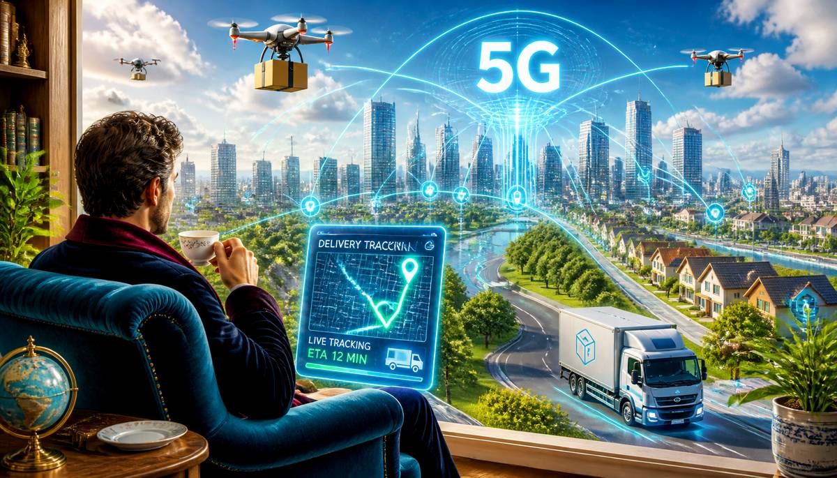 Role of 5G in Enhancing Real-time Delivery Tracking Systems