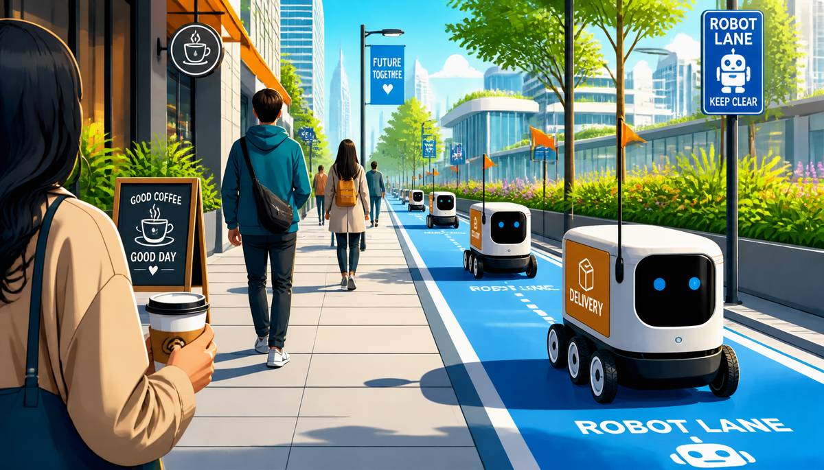 Why Autonomous Delivery Robots Deserve Their Own Lane