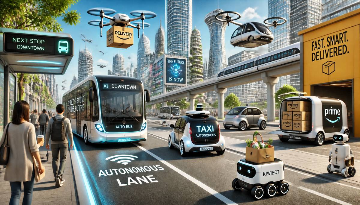Mastering the Madness: Autonomous Vehicles in the Transport and Delivery Industries