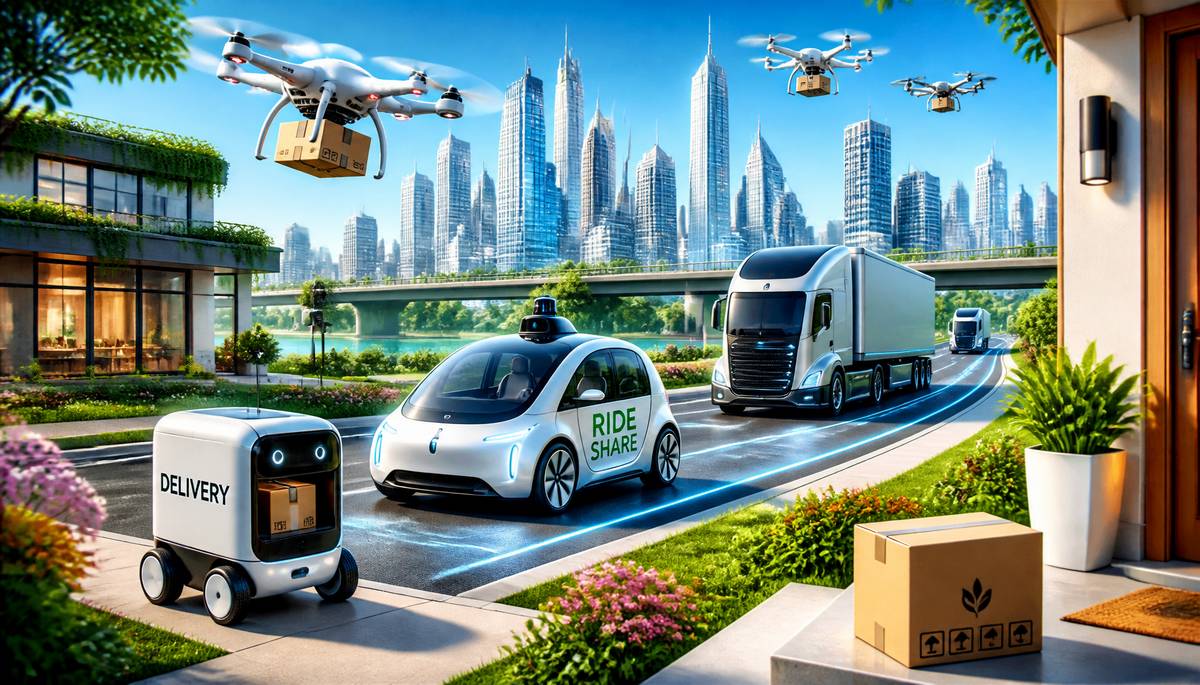 Revolutionizing Transport and Delivery with Autonomous Vehicles