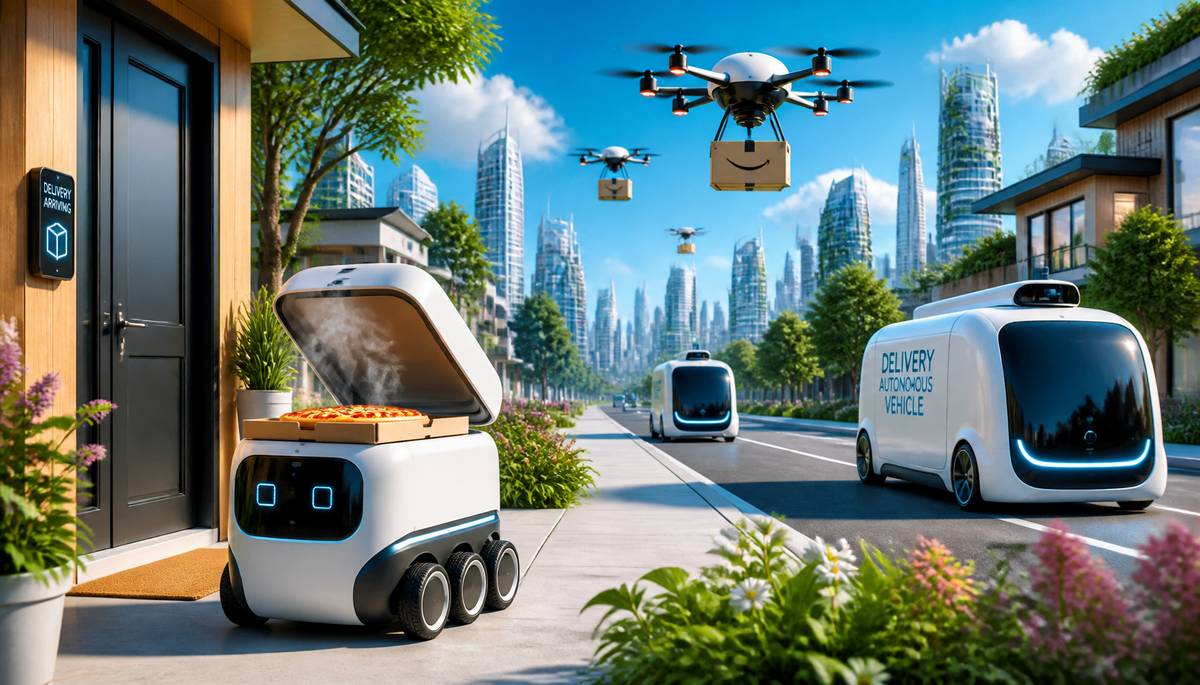 Revolutionizing Last-Mile Delivery: The Rise of Autonomous Vehicles and Drones