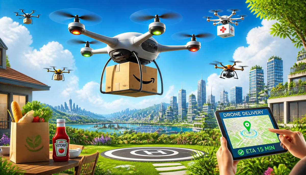 Revolutionizing Transport and Delivery: The Rise of Drones