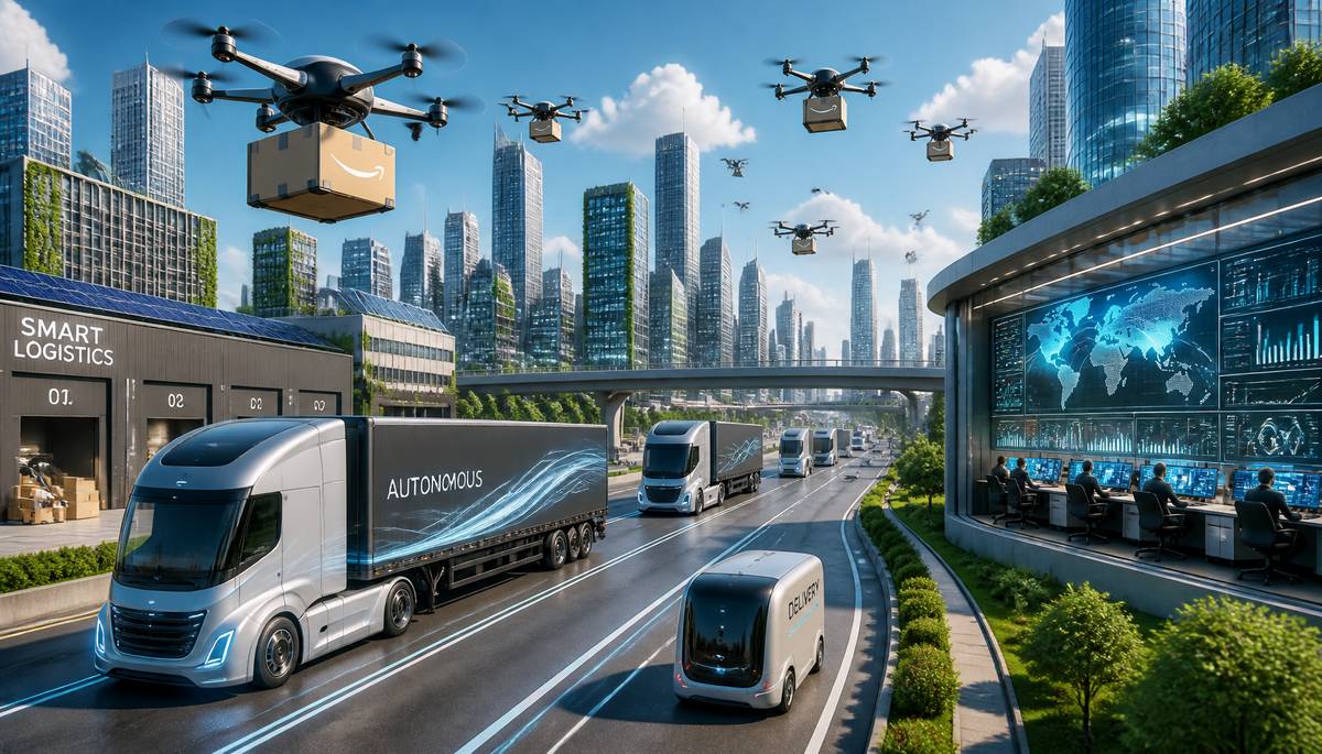 Impact of Autonomous Vehicles on Logistics