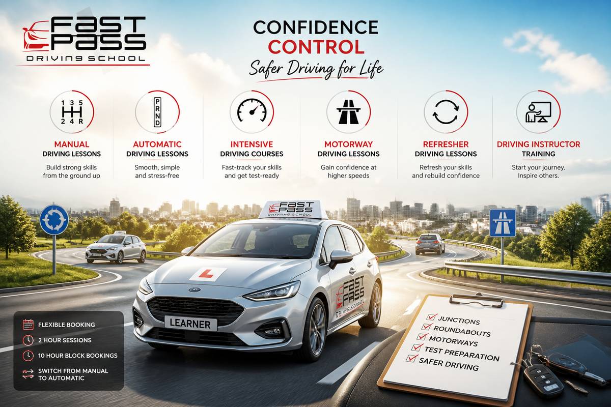 https://www.fast-pass.uk/automatic-driving-lessons/ website